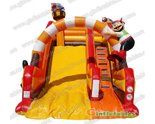 Inflatable Pirates Slides