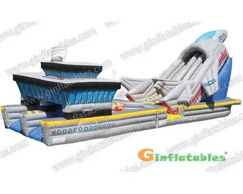 Inflatable aircraft carrier