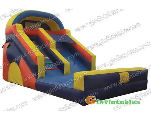 Inflatable slide