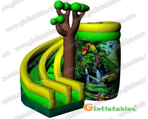 Twister jungle slide