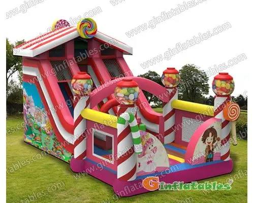 18 ft H Candy slide