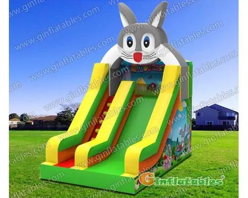 Easter bunny slide