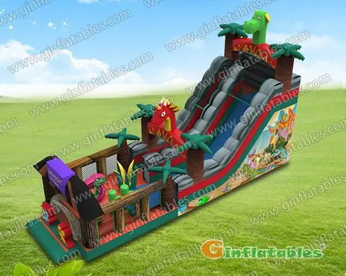 Dinosaur slide