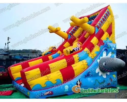 Shark attack slide