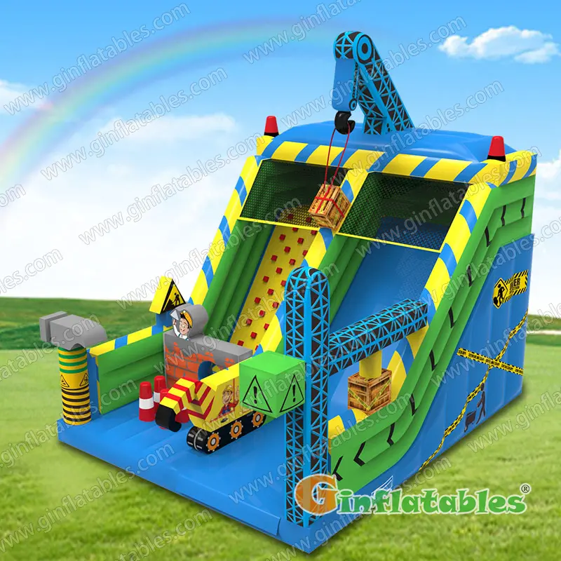 Construction site slide