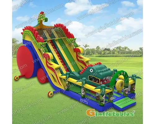 Dragon slide inflatable