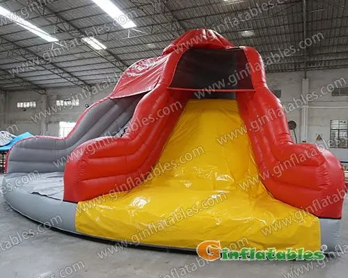 Vocano climb and slide