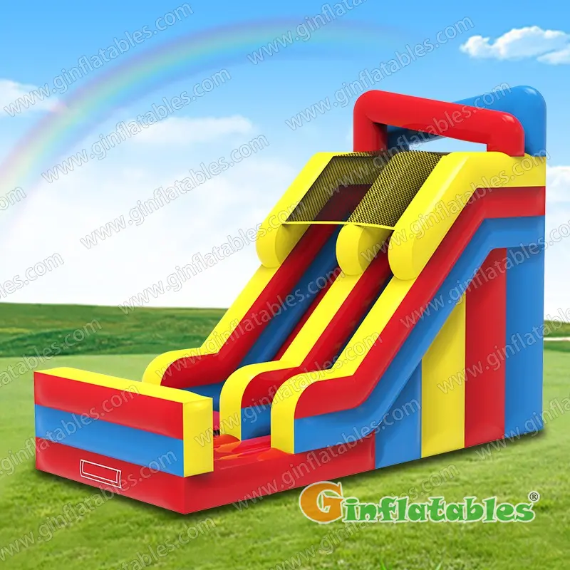 18FT inflatable dry slide 
