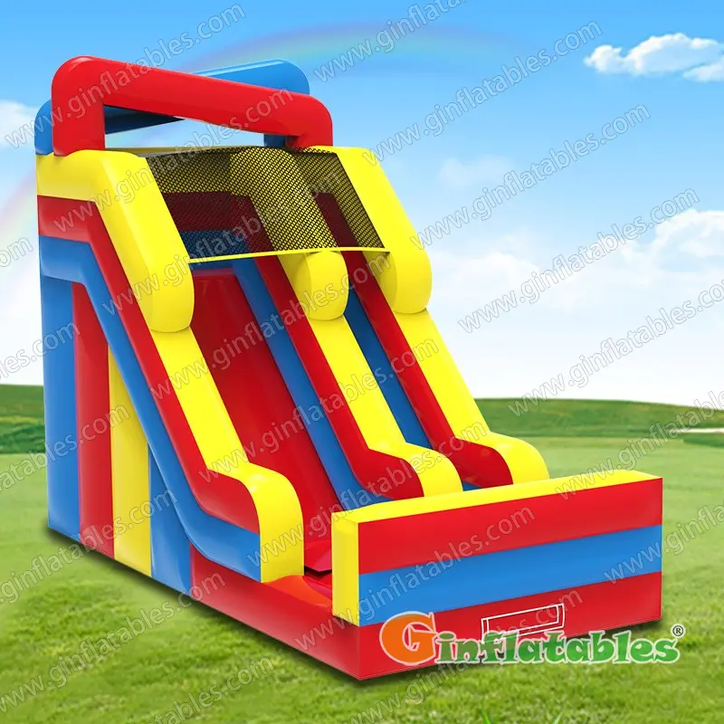 18FT inflatable dry slide 