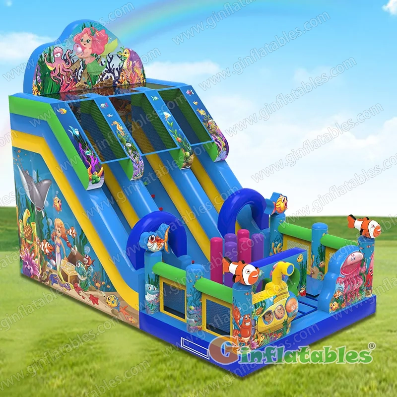 Seaworld slide 