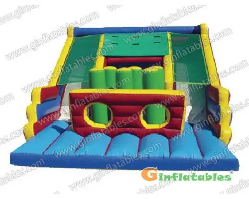 Inflatable slide and combo