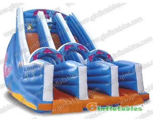 39ft bouncy slides