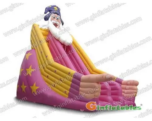 Christmas inflatable slides