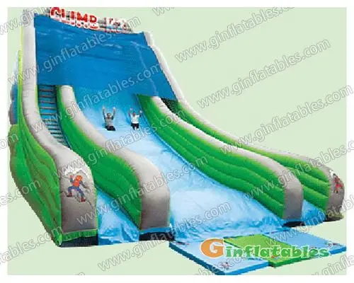 Large inflatable slide