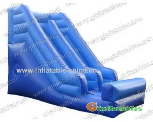 Inflatable blue slides for sale in China