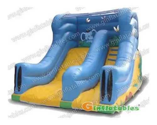 Inflatable slides