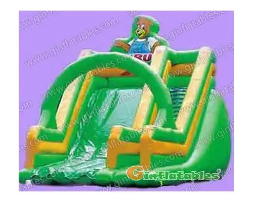 Inflatable winnie slide