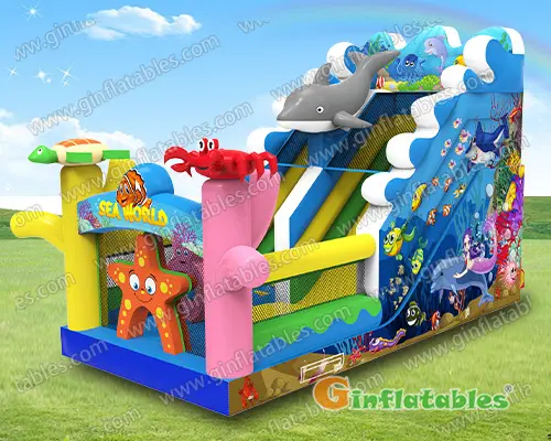 Seaworld slide