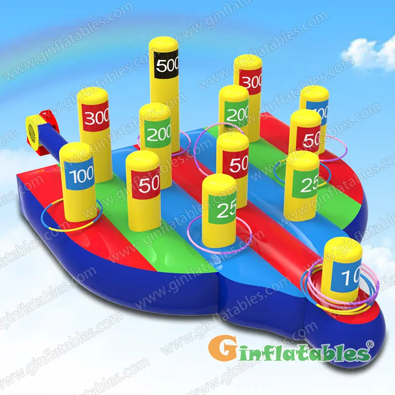 Hula Hoop Ring Toss Game