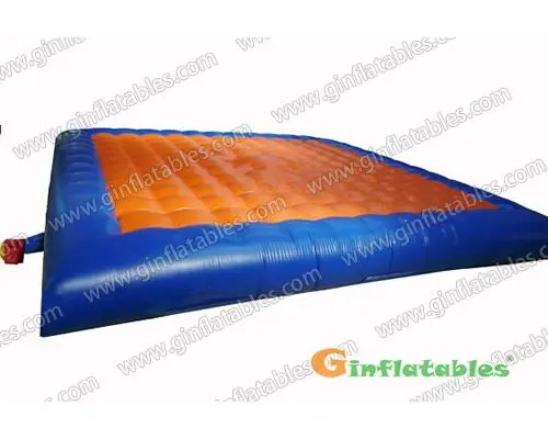 Inflatable trampoline