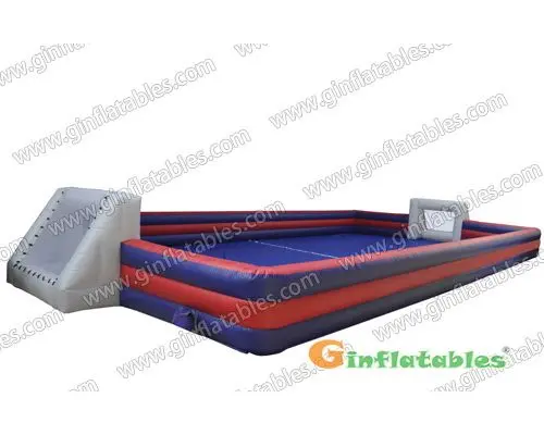 inflatable football court