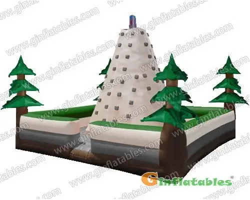 Rock climbing inflatable