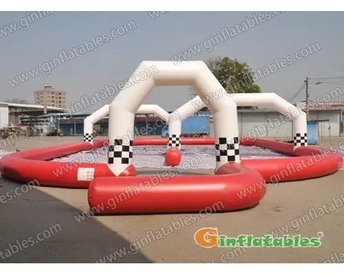 Inflatable Racing track