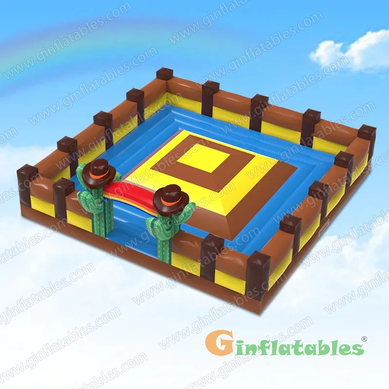 Western jumping pillow