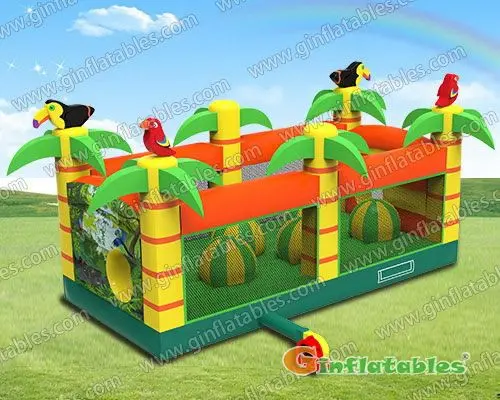 Jungle big ball sport game