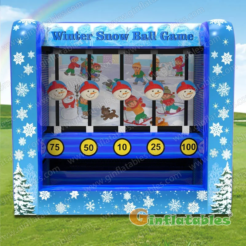 Winter Snow Ball Game 