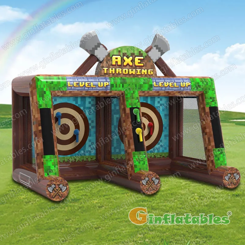 Pixel Axe Throwing Game