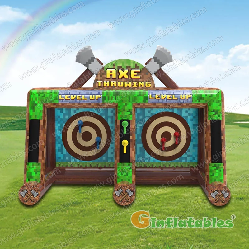 Pixel Axe Throwing Game