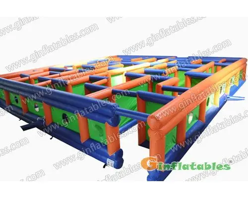 inflatable maze