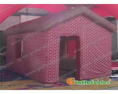 Inflatable Red House Tent