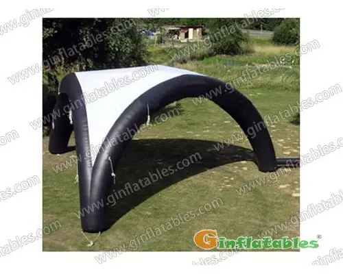 Inflatable tents