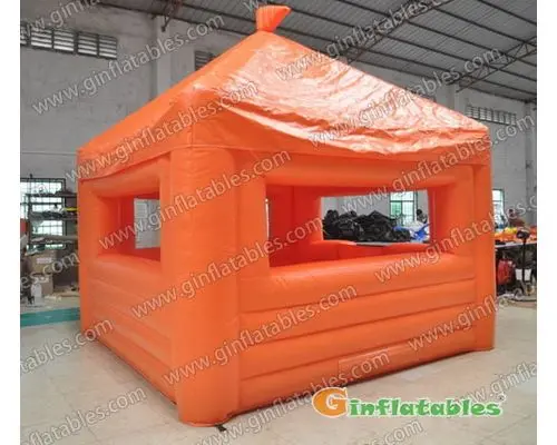 Inflatable booth