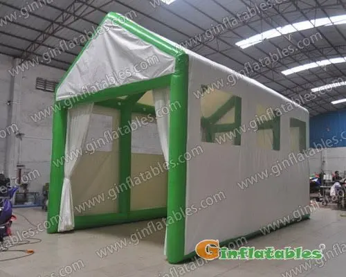 16ftH Airtight tent with curtain