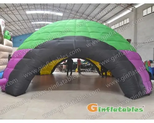 Inflatable tent