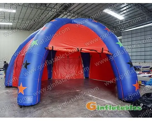 Inflatable tent