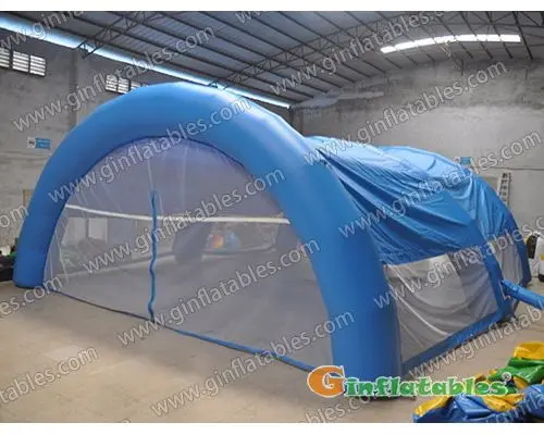 Inflatable tent