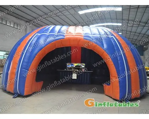 Inflatable booth