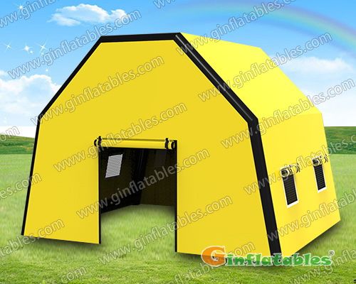 16.5ftWx14ftH Yellow Airtight Tent