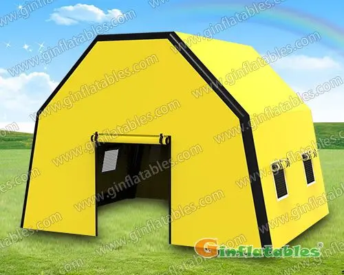 16.5ftWx14ftH Yellow Airtight Tent