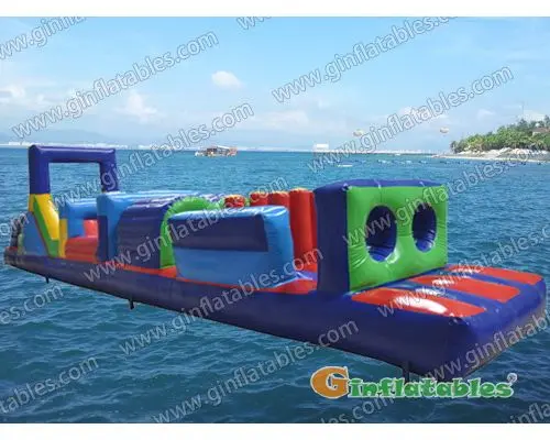 Water obstacle course