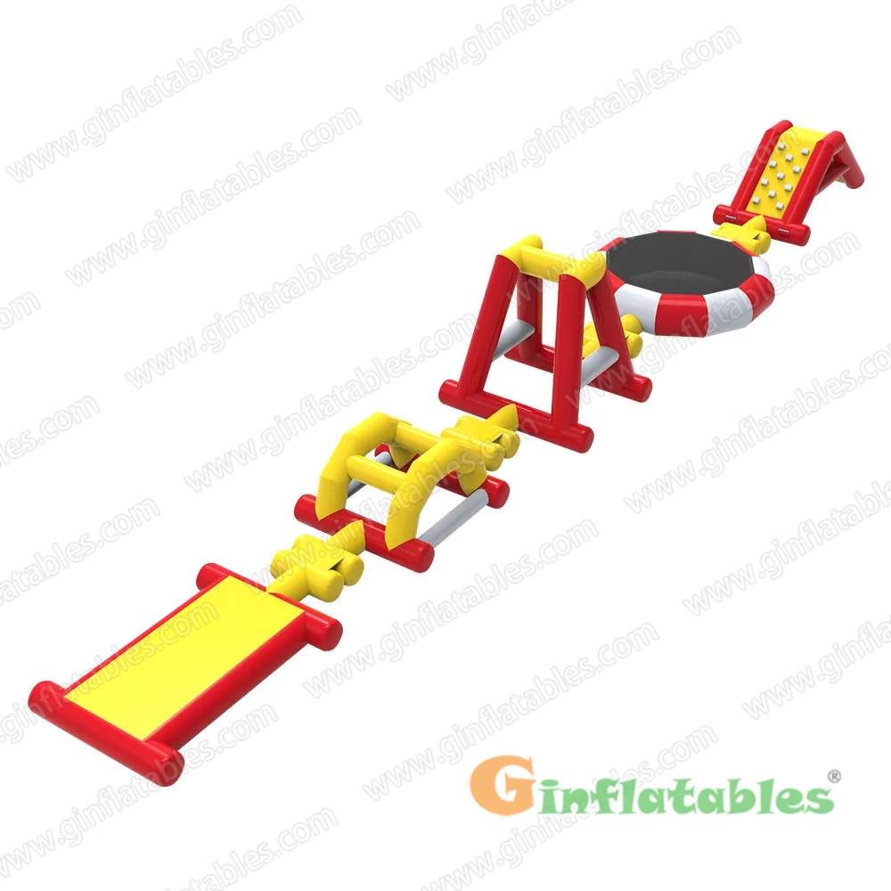 Water obstacle course