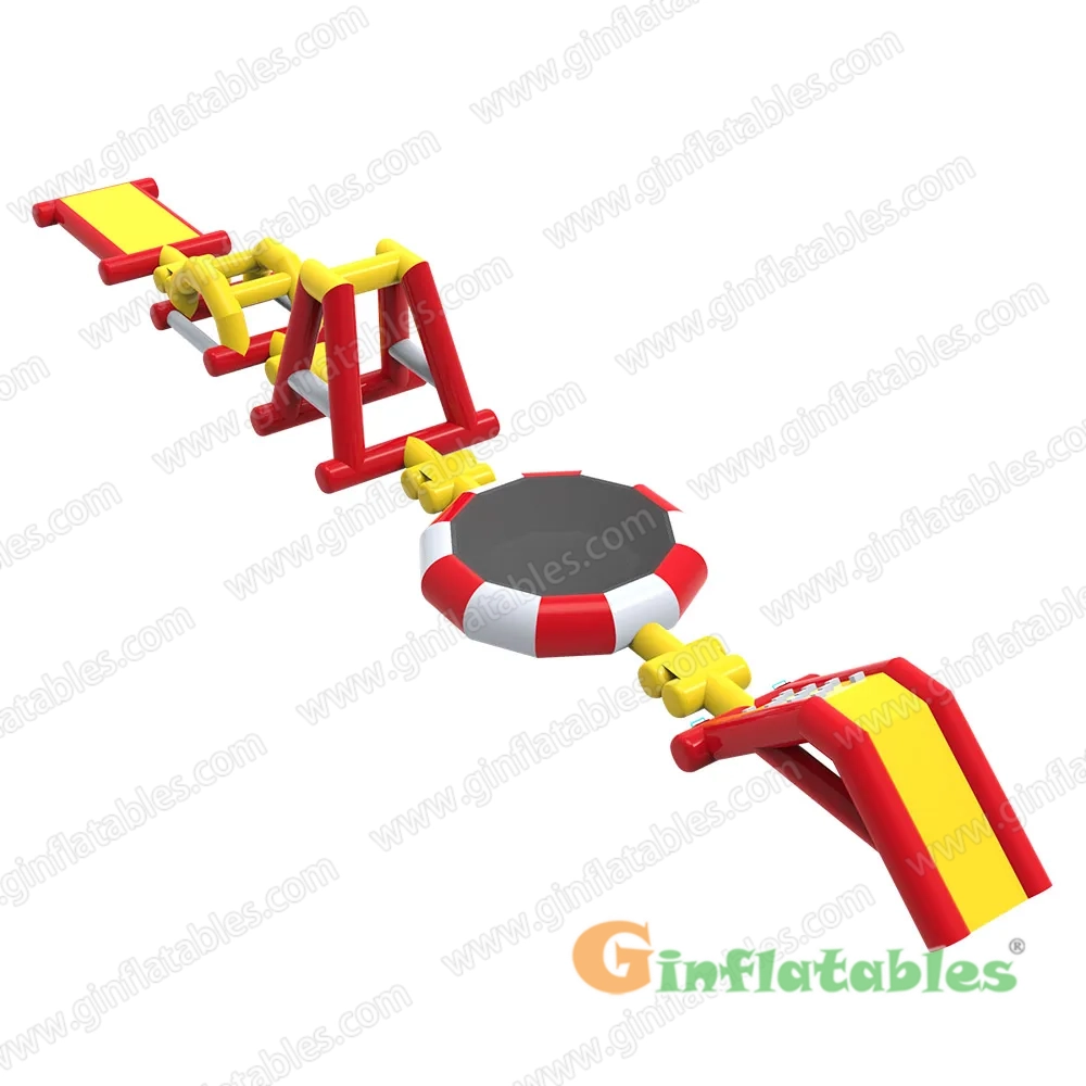 Water obstacle course