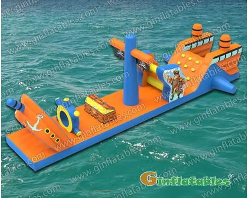 Pirate ship water game