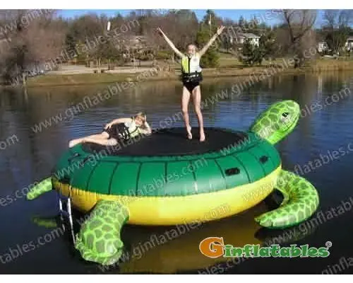 Infaltables Turtle Trampoline