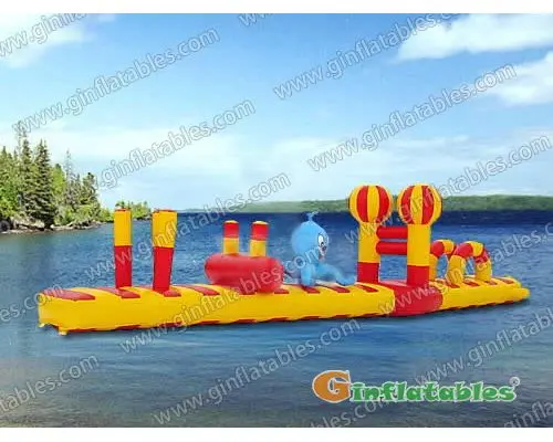 Inflatable Floating Obstacle Course