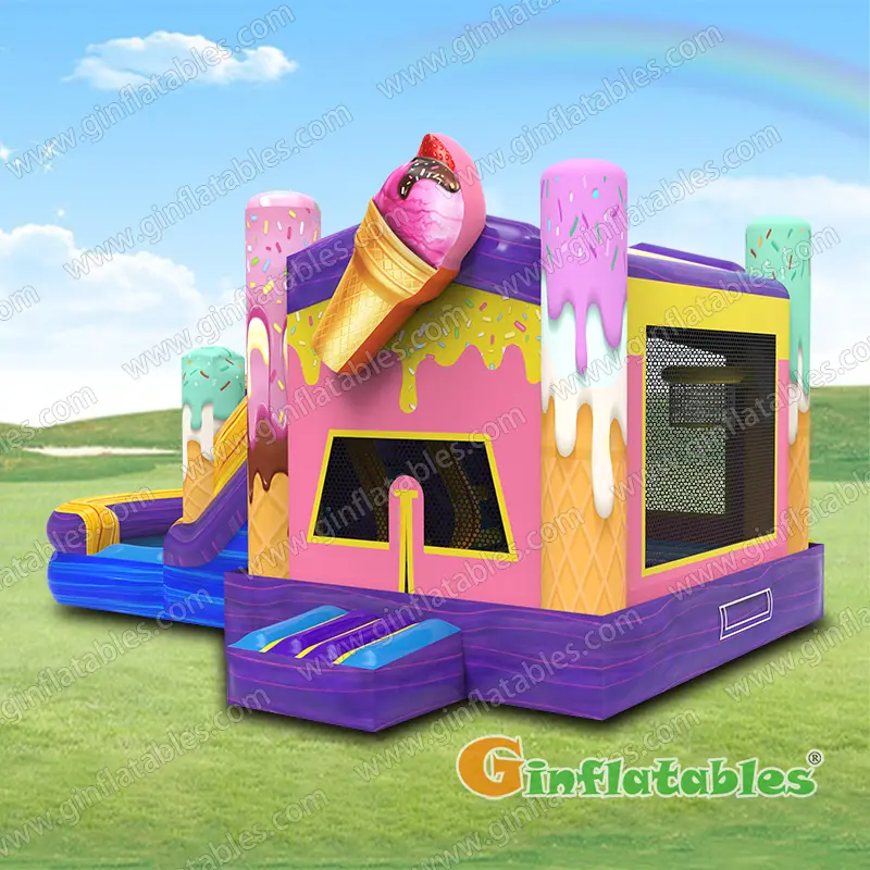Ice cream water slide